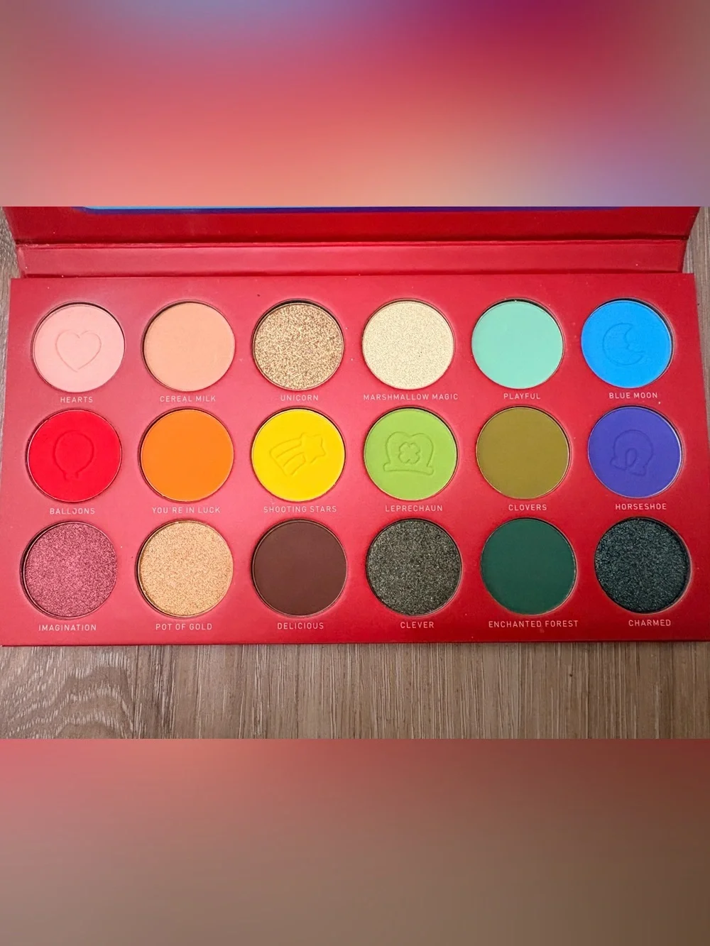 Morphe Lucky Charms Eye Shadow Pallet